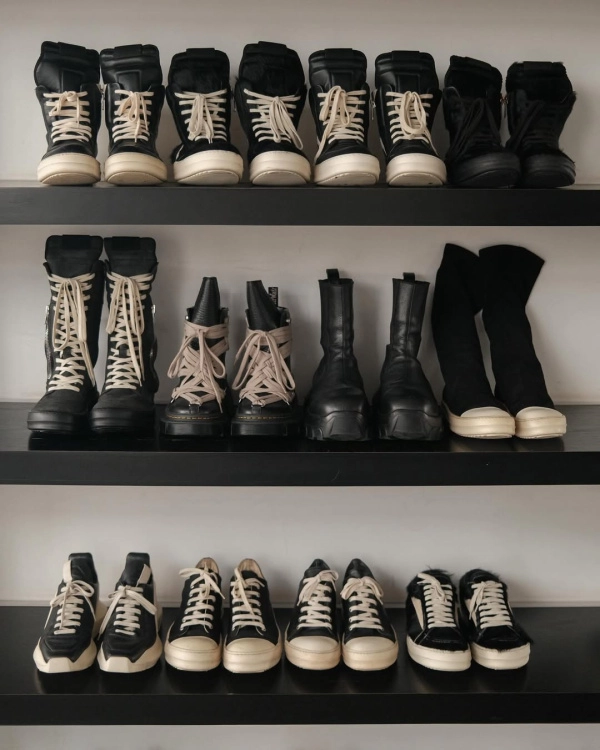 RAMONES И GETH RUNNER - КУЛЬТОВЫЕ КРОССОВКИ RICK OWENS , КОТОРЫЕ НОСИТ САМ РИК