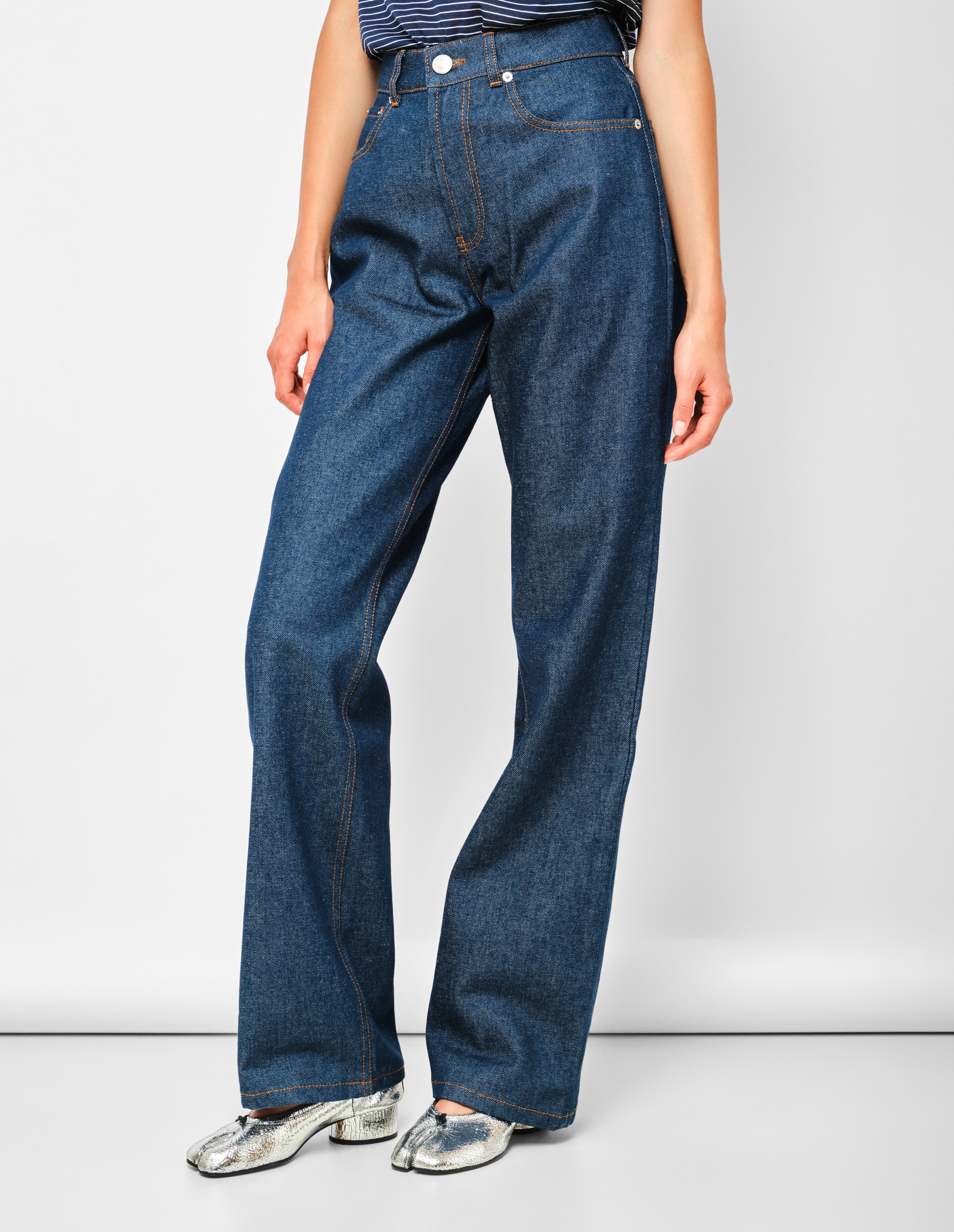 Синие джинсы raw indigo ami | Фото 2
