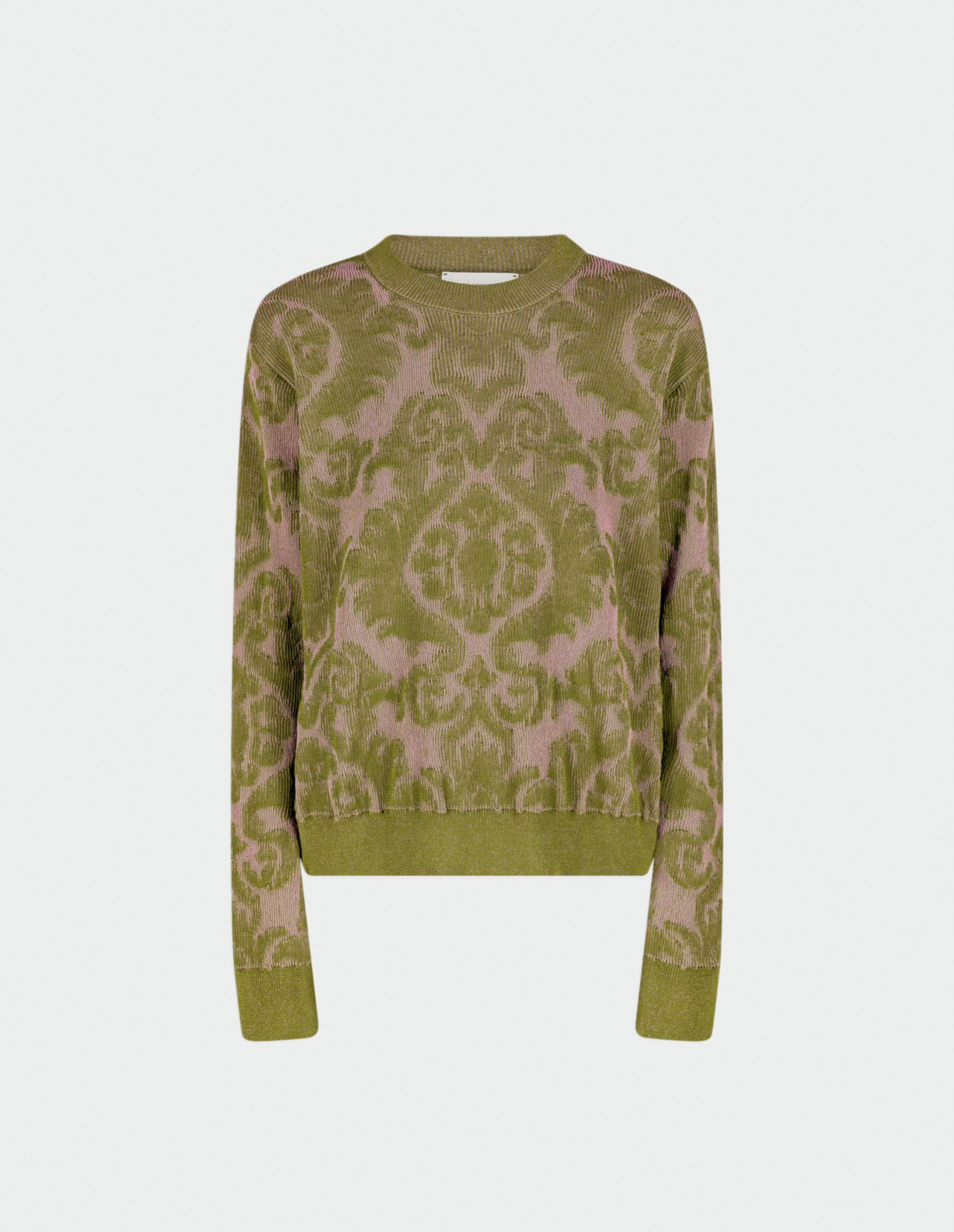 Трикотажный жаккардовый джемпер Dries Van Noten
