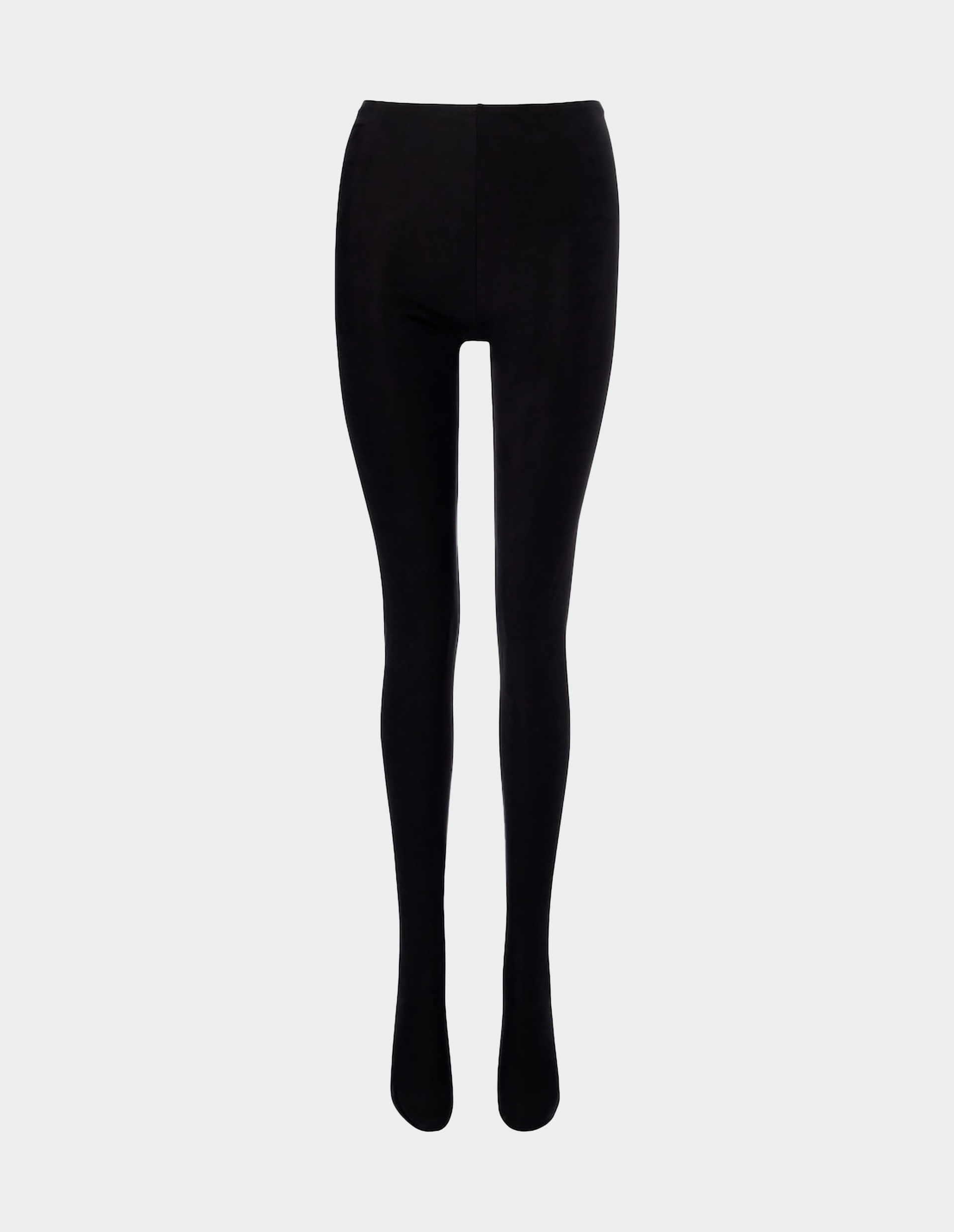 Черные леггинсы-колготки Maison Margiela