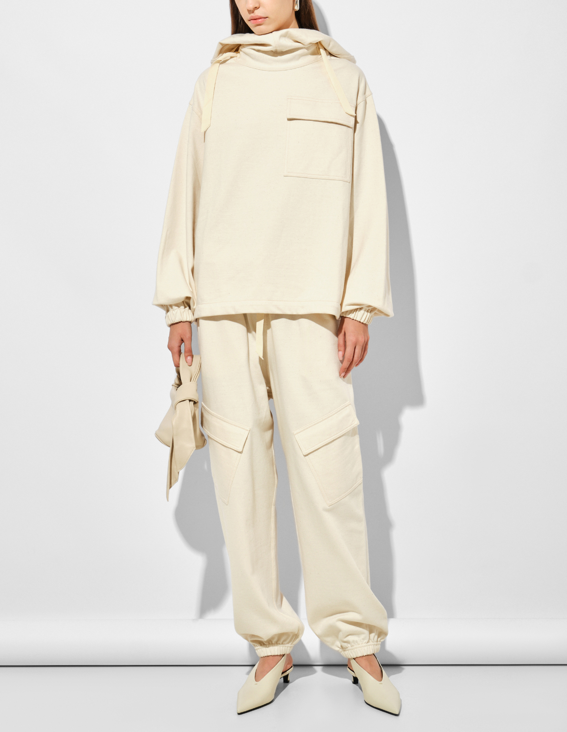 Худи JIL SANDER+ с накладным карманом Jil Sander | Фото 4